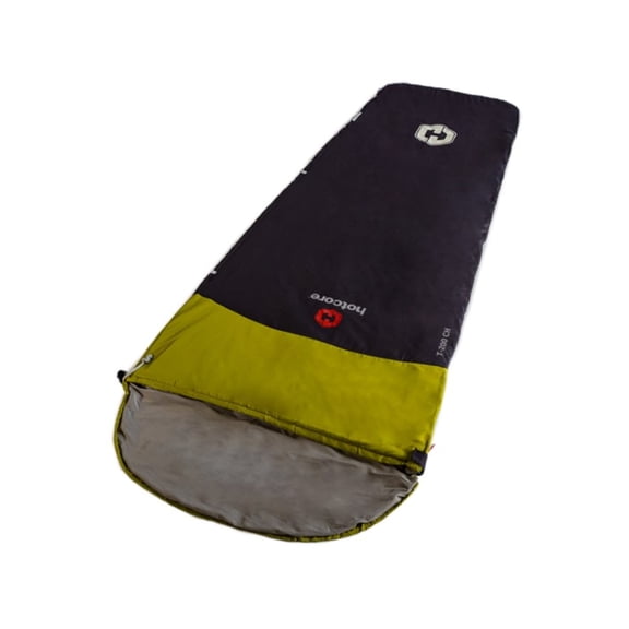 Hotcore T-200 Tapered Sleeping Bag, Charcoal, 90in x 32in x 22in