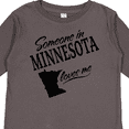 thumbnail image 4 of Inktastic Someone in Minnesota Loves Me Boys or Girls Long Sleeve Toddler T-Shirt, 4 of 5