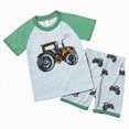 thumbnail image 4 of WXFAZCVU Boys' Clothing Sets Summer Outfits Cute Short Sleeve Kids Graphic Tops and Shorts Size 7-8 Years, 4 of 4