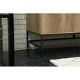 thumbnail image 5 of Elegant Decor Eugene 60" Aluminum Alloy & MDF Double Bathroom Vanity in Oak, 5 of 8