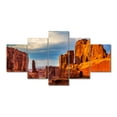 thumbnail image 4 of TISHIRON 5PCS Framed Canvas Wall Art Set,60"x32" Rock and Gorge Canvas Art Decor, 4 of 7