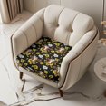 thumbnail image 2 of ZUXONGSY Sunflower Cow Couch Cushion Cover Sofa Cushion Protector Cover Spandex Couch Seat Cushion Slipcover Easy to Clean Furniture Protection Cover 1 Seater Armchair Cushion Cover, 2 of 5
