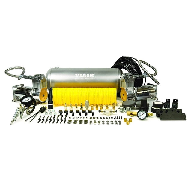 Viair Système d'Air Intégré Double 400C Compresseur Robuste avec Réservoir d'Air de 2 Gallons