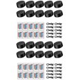 thumbnail image 1 of Paquete de 20 Bases de Lámpara de Luz LED de Noche 3D + Control Remoto + Cable USB, Soporte de Exhibición de Luz de 16 Colores para Acrílico Negro, 1 of 5