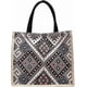 thumbnail image 1 of Straw beach canvas bag, handmade wallet, handbag shoulder bag, handbag, hobo bag women's canvas shoulder bag fashion, black, color, 1 of 4