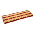 thumbnail image 1 of 63-inch by 19-inch Spun Polyester Bench Cushion - Haliwell Multi, 1 of 4