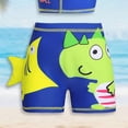 thumbnail image 5 of Curenmufel Toddler Boy Swimsuit Trunks Boys Swim Trunks Boys Swimwear Quick Dry Bathing Suit Toddler Swim Trunks 2T 3T (Green,2-3 Years), 5 of 6