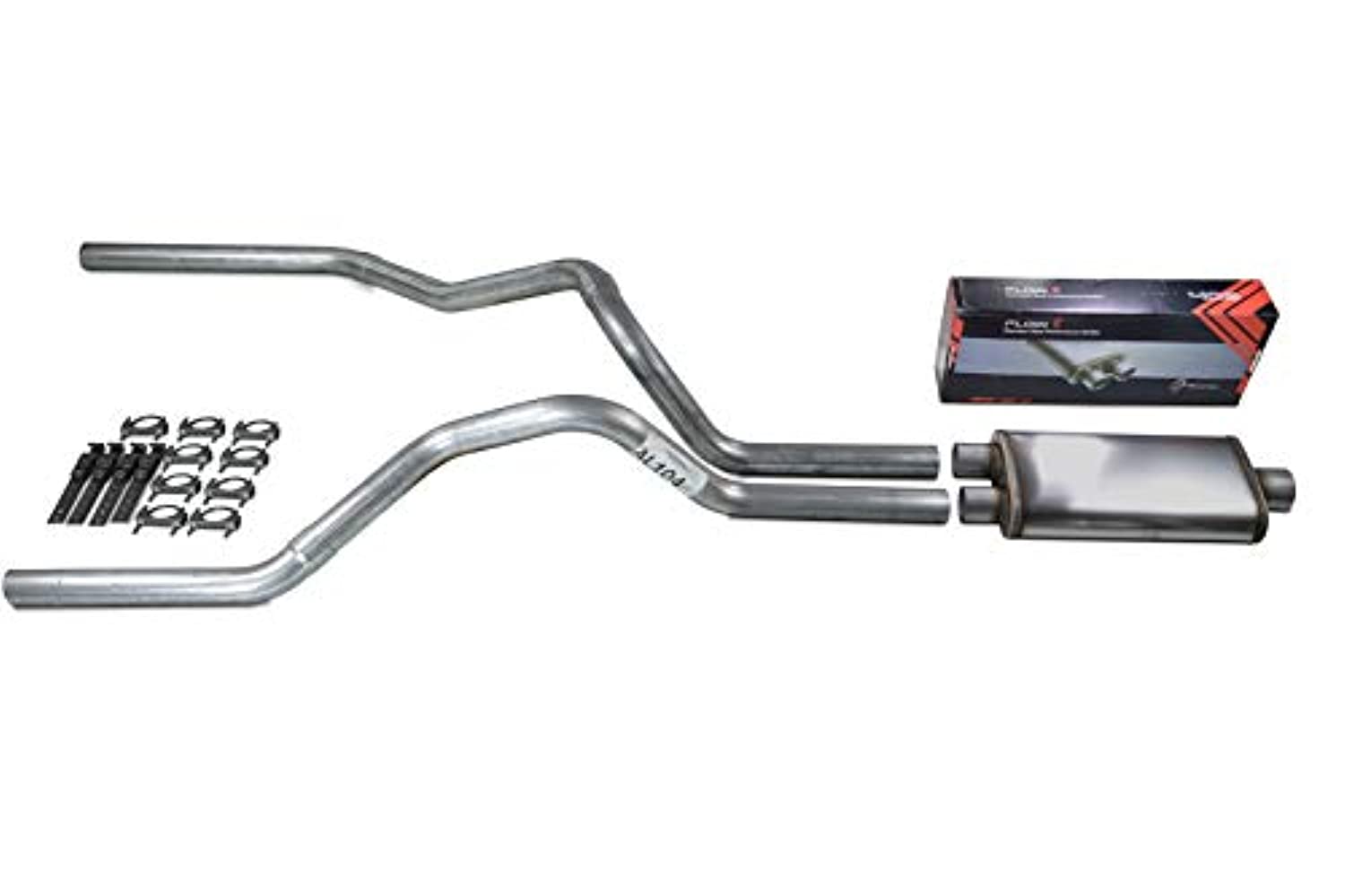 Truck Exhaust Kits - Shop Line Dual Exhaust System 2.5 inch