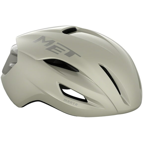 MET Manta MIPS Helmet - Greige/Glossy, Small