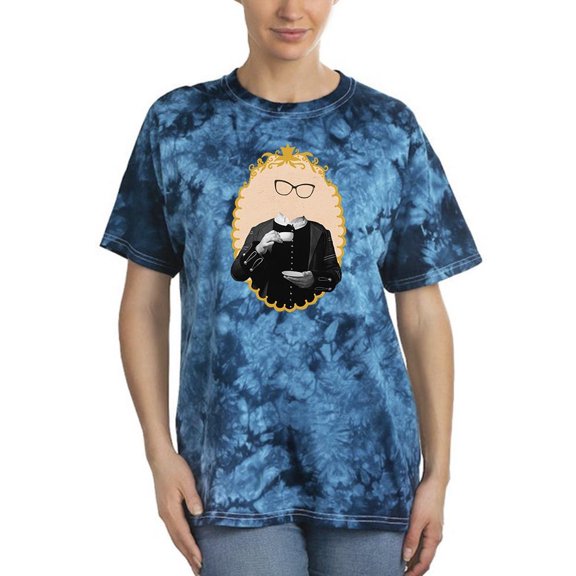 Invisible Man In Mirror Tie Dye Crystal Women -Image by Shutterstock, Female XX-Large