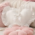 thumbnail image 4 of Michellecmm Heart Pillow Cover, Sweet Bow Valentine Day Pillow Cover Decorative Pillowcase Home Decor for Sofa Bedroom, 4 of 9