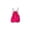 Hot Pink, variant on Oxford Cloth Foldable Backpack, Lightweight Zippered Travel Sack for Gym Sports Daily Use, Multi-Color Options for Men Women,Gray