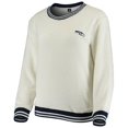 thumbnail image 2 of Women's Concepts Sport Cream/Navy Seattle Seahawks Granite Knit Pullover Sweatshirt, 2 of 4
