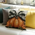 thumbnail image 3 of Fall Pumpkin Truck Sunflowers Home Sweet Home Throw Pillow Covers, Autumn Thankful Grateful Blessed Harvest Floral Decorations for Sofa Couch, 3 of 5