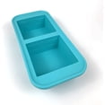 thumbnail image 2 of Souper Cubes Bandeja de congelacion de 2 tazas, Aqua Color, Souper Cubes Souper Cubes, 2 of 2