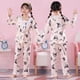 thumbnail image 3 of Pijama de seda de leche de dibujos animados Kawaii Sanrio, ropa de casa para niña, regalo de Hello Kitty Kuromi, 3 of 4