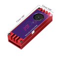 thumbnail image 2 of M.2 SSD NVMe Heat Sink Heatsink M2 2280 22110 Hard Disk Aluminum Heat Sink with Thermal Pad for Heat Radiation silver, 2 of 4