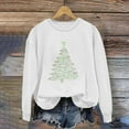 thumbnail image 4 of Fall Saving Talove Long Sleeve Shirts for Women Funny Graphic Sweatshirt Women Fall Clothes Holiday Party Family Matching Tops Womens Tops Trendy Plus Size Christmas Shirts, 4 of 4