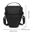 thumbnail image 5 of 3X Camera Bag Triangle Camera Case Shoulder Case Digital Camera Bag for DSLR SLR Camera, 5 of 6