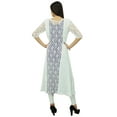thumbnail image 5 of Bimba Women 2 Piece Kurta Kurti Designer Wear Boho Long Shrug Dress Chic Clothing, 5 of 8
