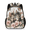 Beige, variant on Candy Cane Holly Backpack, Lightweight Casual Daypack with Chest Strap & Water Bottle Pockets, Merry Christmas Plaid Sports Travel Bag for Work
