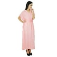 thumbnail image 4 of Bimba Long Kaftan Femme en Coton Doux pour la Plage, Maxi, 4 of 7