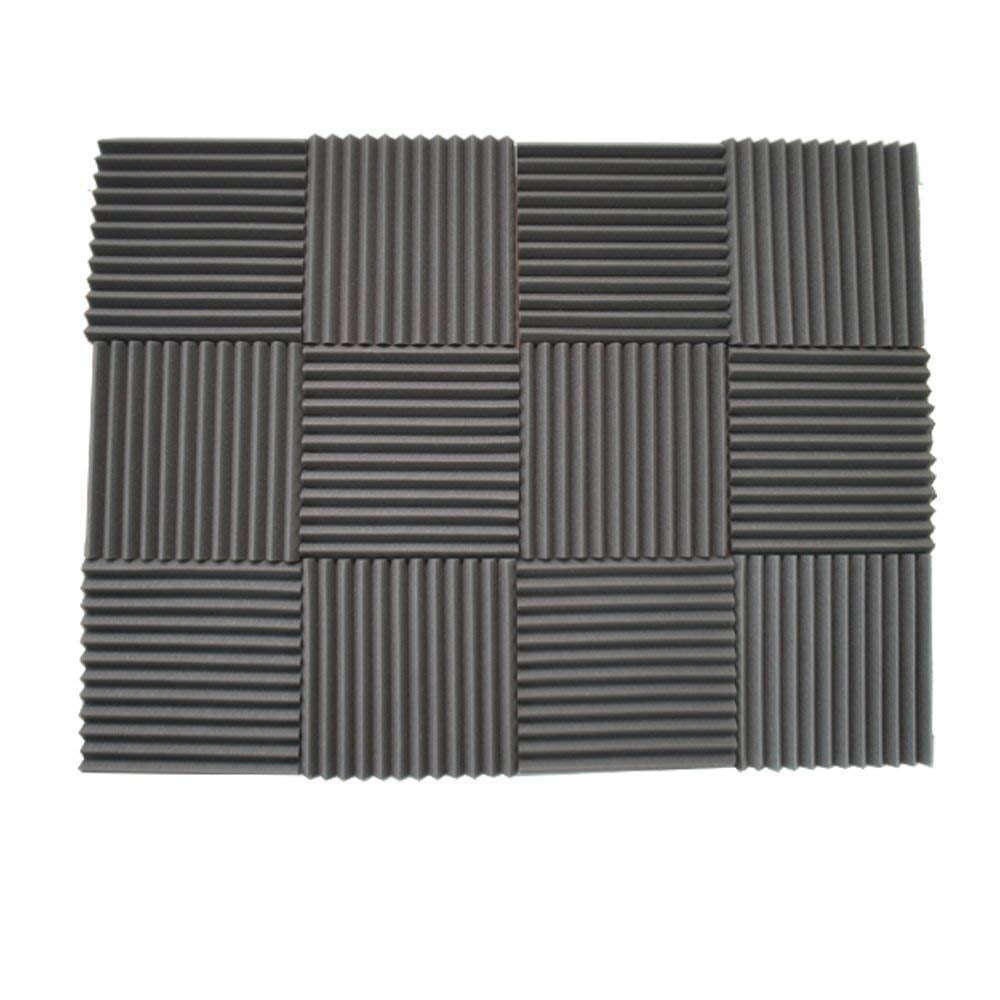 AK TRADING CO AF Acoustic Foam Panels 2H x 12W x 12L Inch Soundproof Tiles