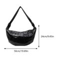 thumbnail image 2 of Bolso de hombro Crescent Bolso bandolera grande de moda Bolso de hombro Bolso bandolera de viaje, 2 of 9