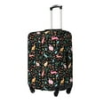 thumbnail image 2 of Daiia Cute Rabbit And Flower Luggage Cover, Thickened Washable Travel Luggage Covers, Elastic Unique Baggage Covers for 18-20 inch Luggage-Medium, 2 of 9