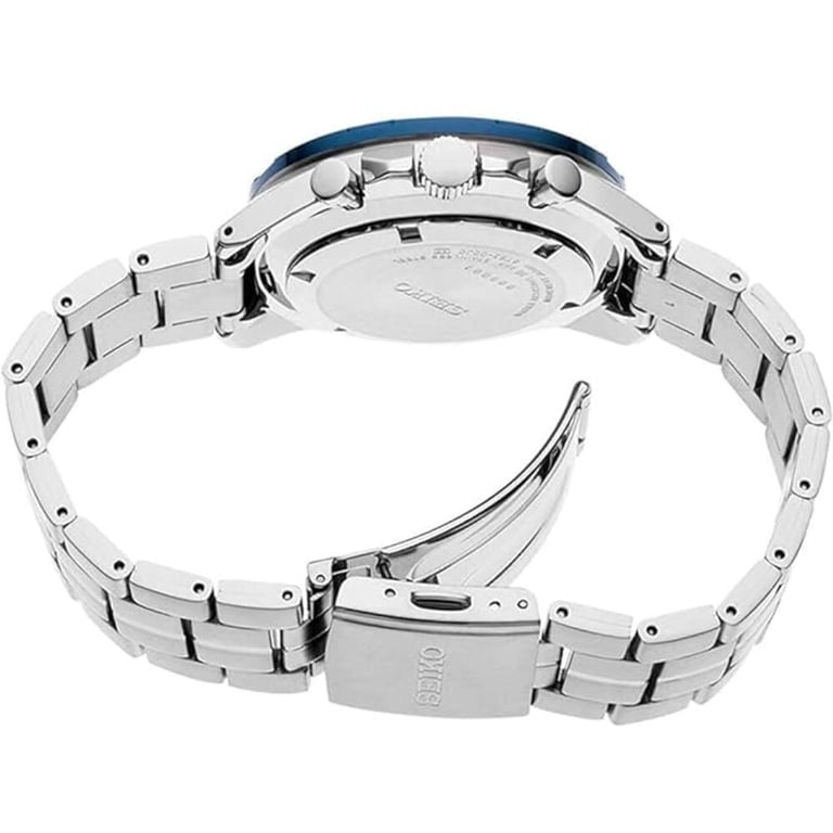 NWT Seiko Essentials Chronograph Quartz Blue Dial Men\'s Watch Ssb345 Seiko Essentials Chronograph Quartz Blue Dial Men main image 3