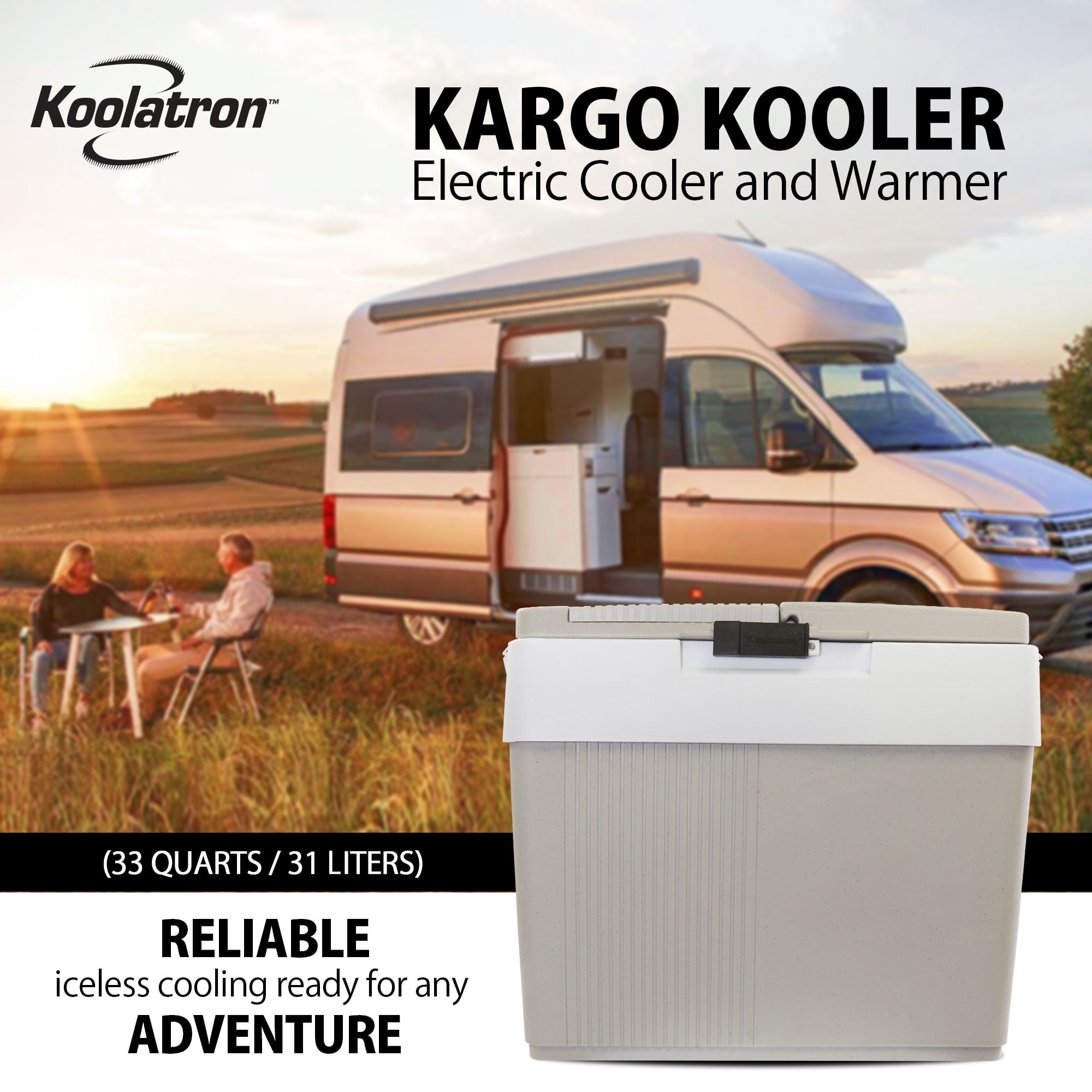 アウトレット最安 冷蔵庫 保温庫 30L Koolatron P65 Kargo 12v Portable Cooler 家電 冷蔵庫・冷凍庫 