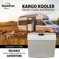 thumbnail image 5 of Koolatron 12V Electric Cooler/Warmer 34L (36 qt), Two-Way Design, Gray, 5 of 10