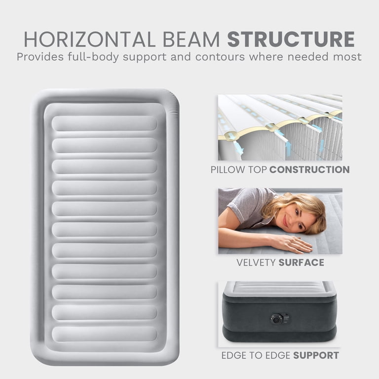 INTEX マットレス DURA BEAM DELUXE Amazon.com: Intex: Dura-Beam Deluxe Comfort-Plush Air Mattress