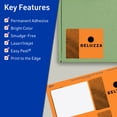 thumbnail image 3 of Avery Printable Rectangle Labels, Bright Orange, 3" x 3.75", 60ct, 3 of 11