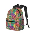 thumbnail image 2 of Fotbe Colorful Dinosaur Lightweight Casual Laptop Backpack for Men and Women, Daily use Waterproof backpack, Backpack for College, 2 of 8