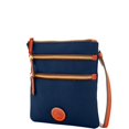 thumbnail image 2 of Bolso Dooney & Bourke para mujer North South con triple cremallera, azul marino, 2 of 6