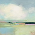 thumbnail image 2 of Purinton, Julia 20x20 White Modern Wood Framed Museum Art Print Titled - Colorful Horizon I, 2 of 4