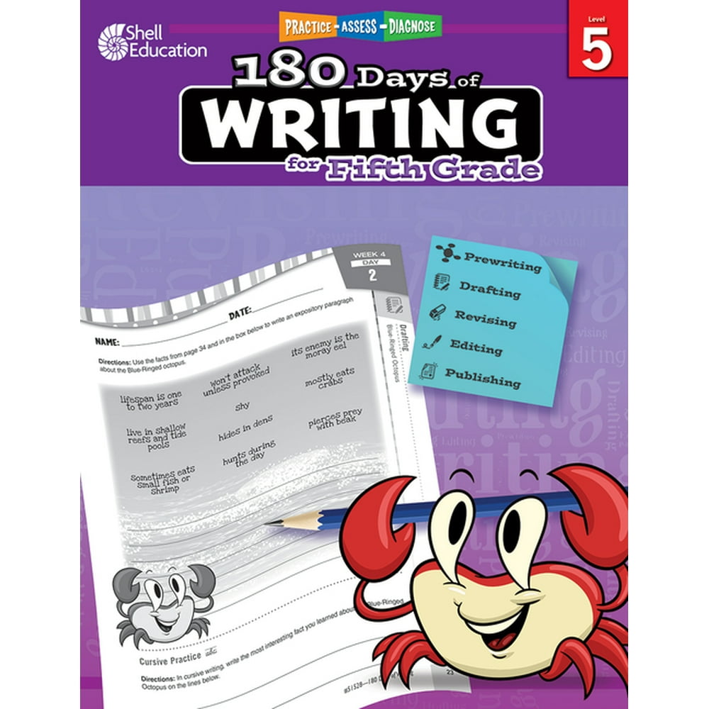 180 Days of Practice: 180 Days of Writing for Fifth Grade : Practice ...