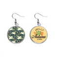 thumbnail image 1 of Adorables pájaros búhos Dark patrones florales Pendiente del lóbulo de la joyería del pendiente de la hoja del otoño Unbranded M, 1 of 3