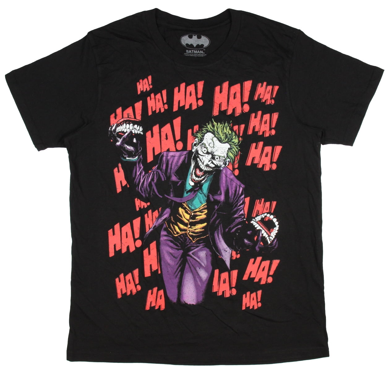 Batman The Joker Novelty Fabric 100% Cotton Kids Childrens Per Metre 