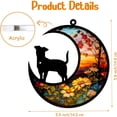 thumbnail image 3 of HQREA Dog Memorial Suncatcher, Pet Memorial Gifts for Loss of Dog, 3 of 6