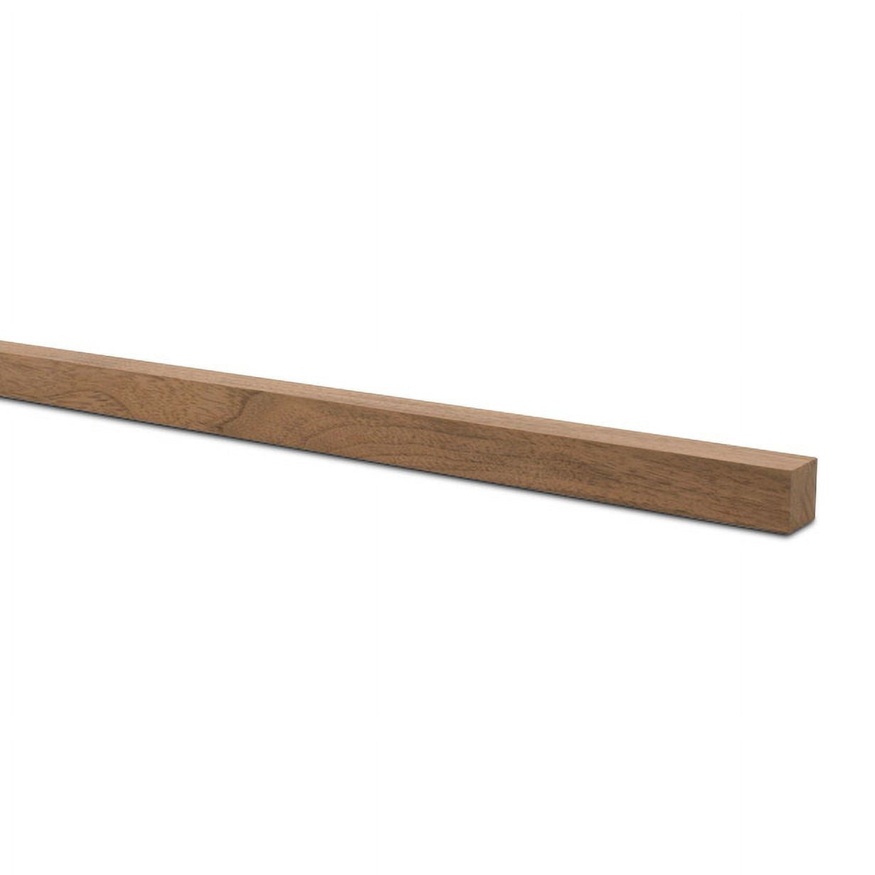 Walnut Wood Square Dowel Rods, 3/4 inch x 36, Pack of 10 Wooden Sticks for Crafts and Woodworking, by Woodpeckers