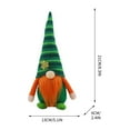 thumbnail image 3 of MXTPOV Plush Gnomes Faceless Dolls, St Patricks Day Decorations, Knitted Hat Gnome for Home Decor, Exquisite Gnomes Gifts for Women, St Patricks Day Accessories, 3 of 5