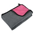 thumbnail image 1 of Toalla de microfibra para secado de Coche Unique Bargains Extra Grande 80x60cm Gris Rosa 2uds, 1 of 7