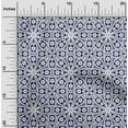 thumbnail image 2 of oneOone Cotton Cambric Navy Blue Fabric Block Quilting Supplies Print Sewing Fabric By The Yard 56 Inch Wide-M8, 2 of 5