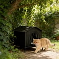 thumbnail image 2 of AYktou Outdoor Cat House for Feral Cats, Weatherproof Sun Protection Pet Tent Insulated Cats Shelter for All Seasons, Portable Cat Bed with Elevated Bottom & Waterproof Pad, Porch Yard Cat Houses, 2 of 7