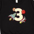 thumbnail image 3 of Inktastic 3rd Birthday Outer Space Theme Toddler Sweatshirt, 3 of 4