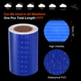 thumbnail image 3 of Unique Bargains Reflective Tape, 4' x 17 Ft Waterproof High Visibility Warning Safety Tape, Blue, 3 of 6