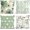 Green Floral Leaves, variant on FUTBU 4th of July Pillow Covers 20x20 Set of 2, Patriotic American Flag Decorative Throw Pillow Covers, Red White Blue Independence Day Decor Cushion Cases for Sofa Couch Home Outdoor Decor
