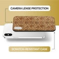 thumbnail image 6 of Case Yard Wooden Case Outside Soft TPU Silicone, Slim Fit Shockproof Wood Protective Phone Cover for Girls Boys Men and Women, Supports Wireless Charging Motor Skull Design case for iPhone-X, 6 of 7